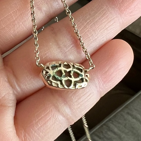 Rose Gold Kendra Scott Elisa Necklace Bracelet Matching Set - Picture 13 of 13